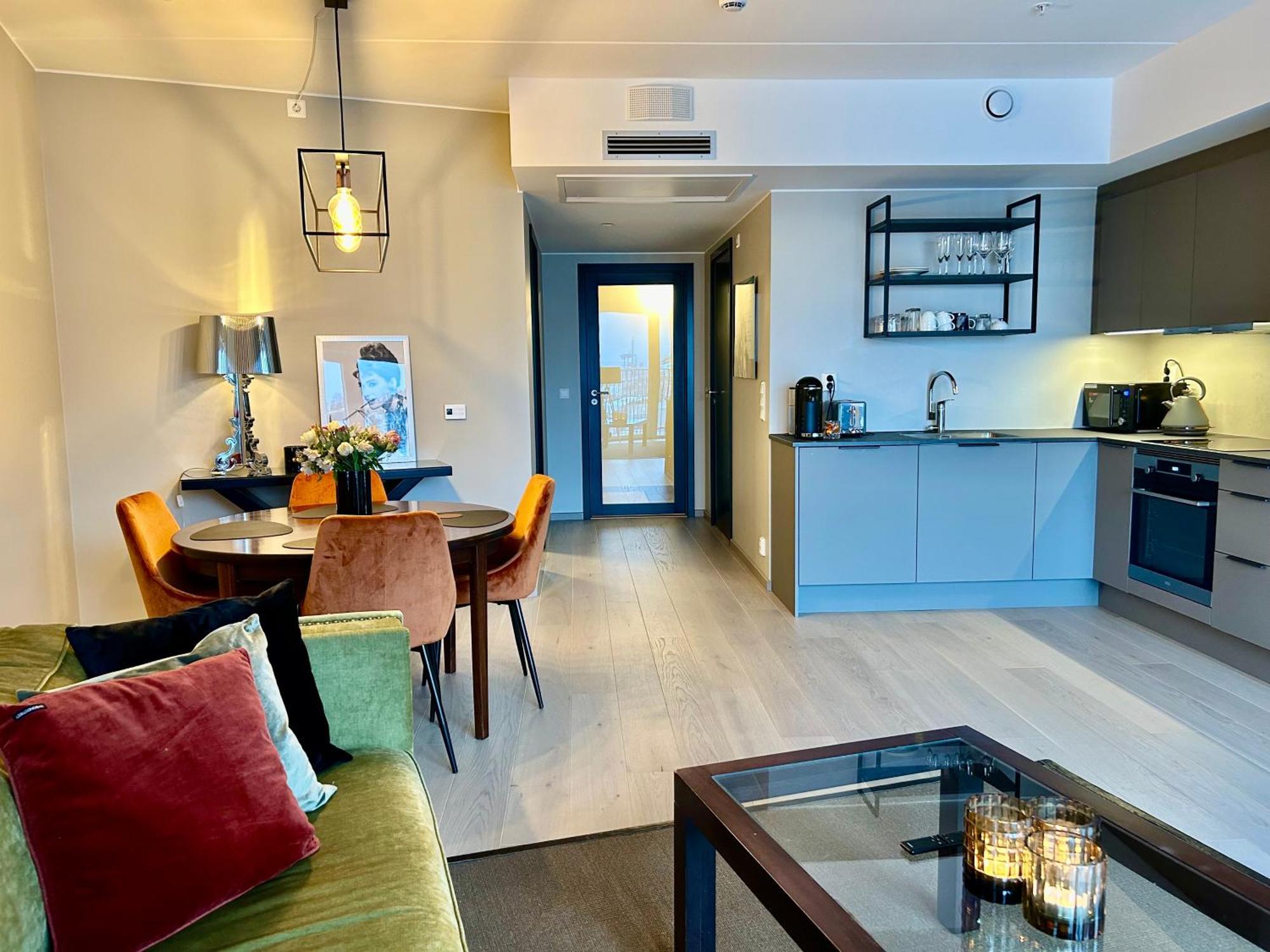 An Elegant And Modern Apartment In Bjorvika Oslo Eksteriør bilde