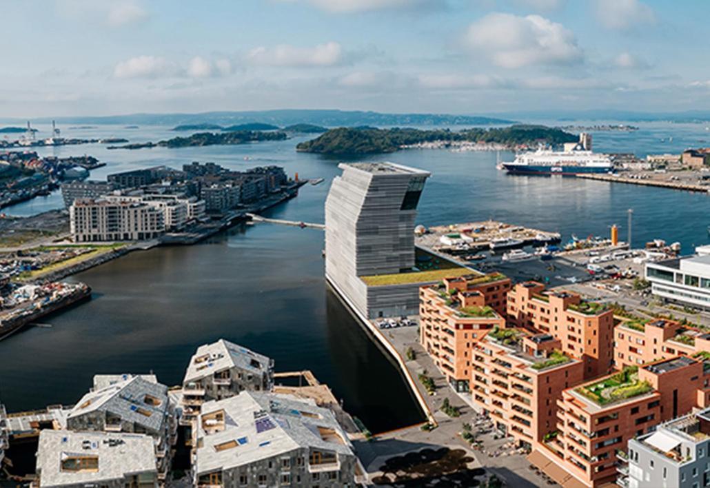 An Elegant And Modern Apartment In Bjorvika Oslo Eksteriør bilde